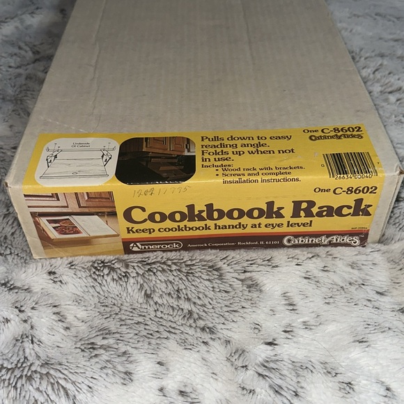 Amerock Cookbook Rack - Picture 2 of 4